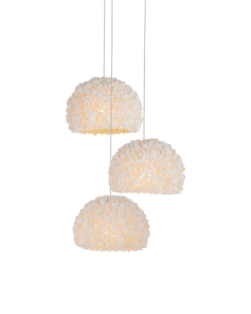 Virtu 3-Light Round Multi-Drop Pendant