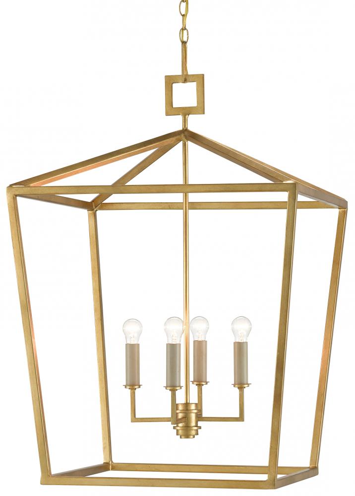 Denison Large Gold Lantern