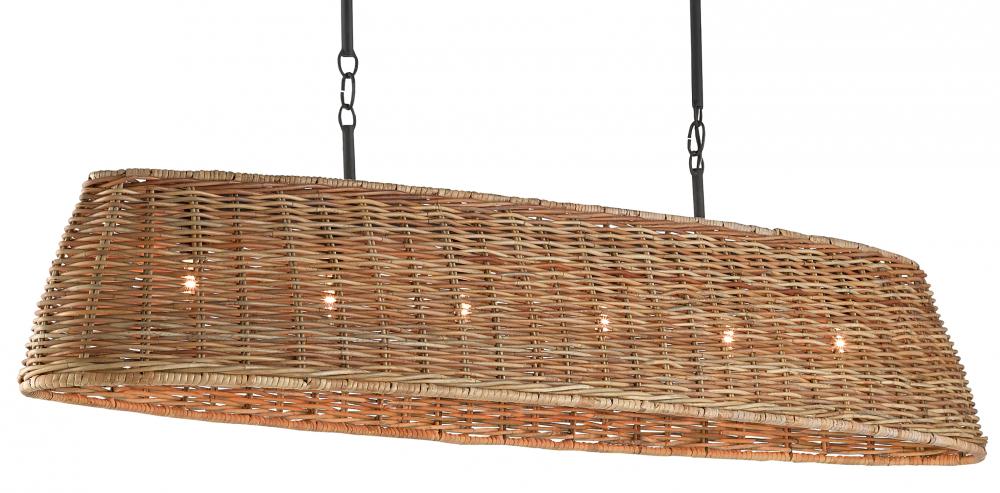 Basket Oval Chandelier