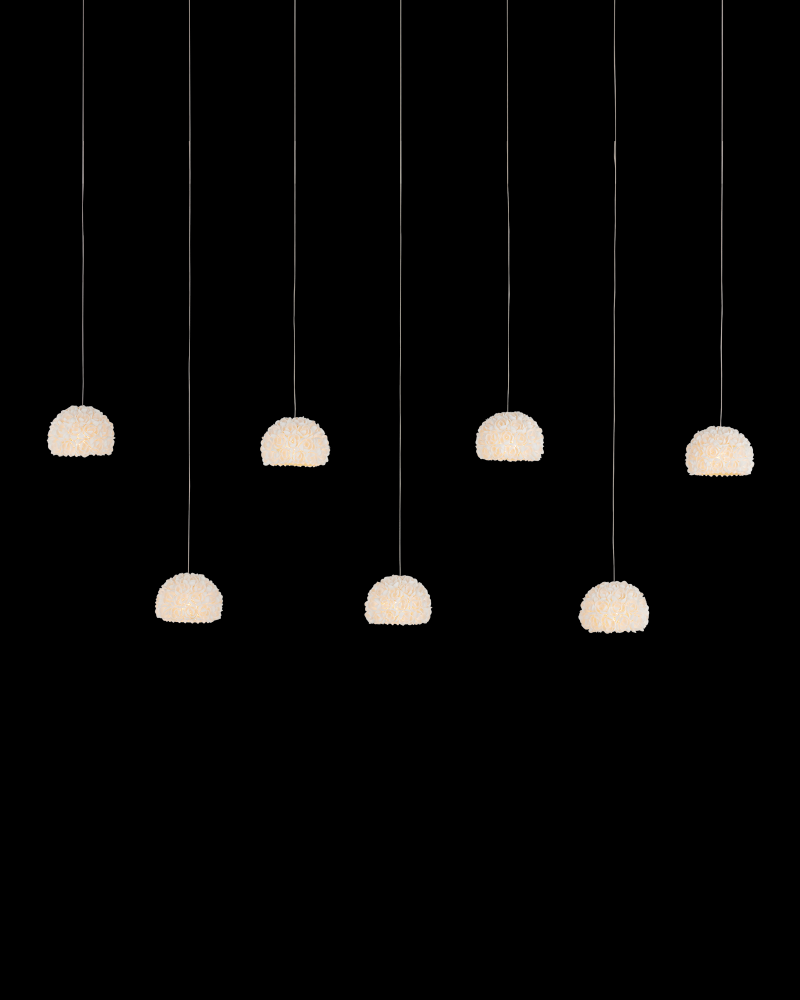 Virtu 7-Light Linear Multi-Drop Pendant