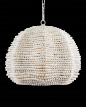 Currey 9000-0864 - Octavia White Beaded Pendant