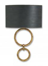 Currey 5910 - Bolebrook Black Wall Sconce, B