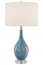 Currey 6000-0497 - Lupo Aqua Table Lamp