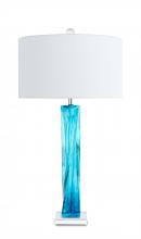 Currey 6000-0747 - Chatto Blue Table Lamp