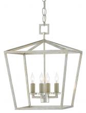 Currey 9000-0460 - Denison Silver Small Lantern