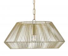 Currey 9000-0542 - Pollinger Gold Small Pendant