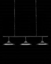 Currey 9000-0858 - Ditchley Black Rectangular Chandelier