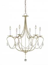 Currey 9890 - Crystal Lights Small Silver Ch