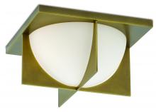 Currey 9999-0039 - Lucas Brass Flush Mount