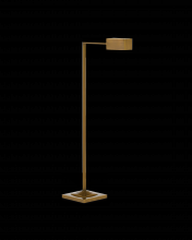 Currey 8000-0025 - Ruxley Brass Floor Lamp