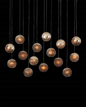 Currey 9000-1016 - Pathos 15-Light Linear Multi-Drop Pendant