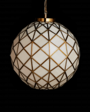 Currey 9000-1232 - Polyhedron Medium Pendant